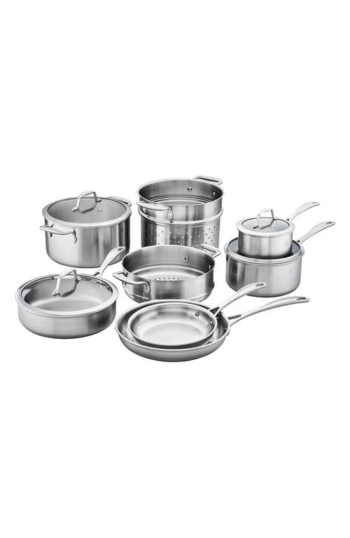 ZWILLING Spirit 12-Piece Cookware Set in Stainless Steel