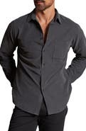 Rowan Nobel Fine Wale Corduroy Button-Up Shirt