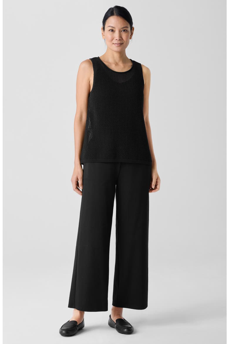 Ankle Wide Leg Pants, Alternate, color, BLACK