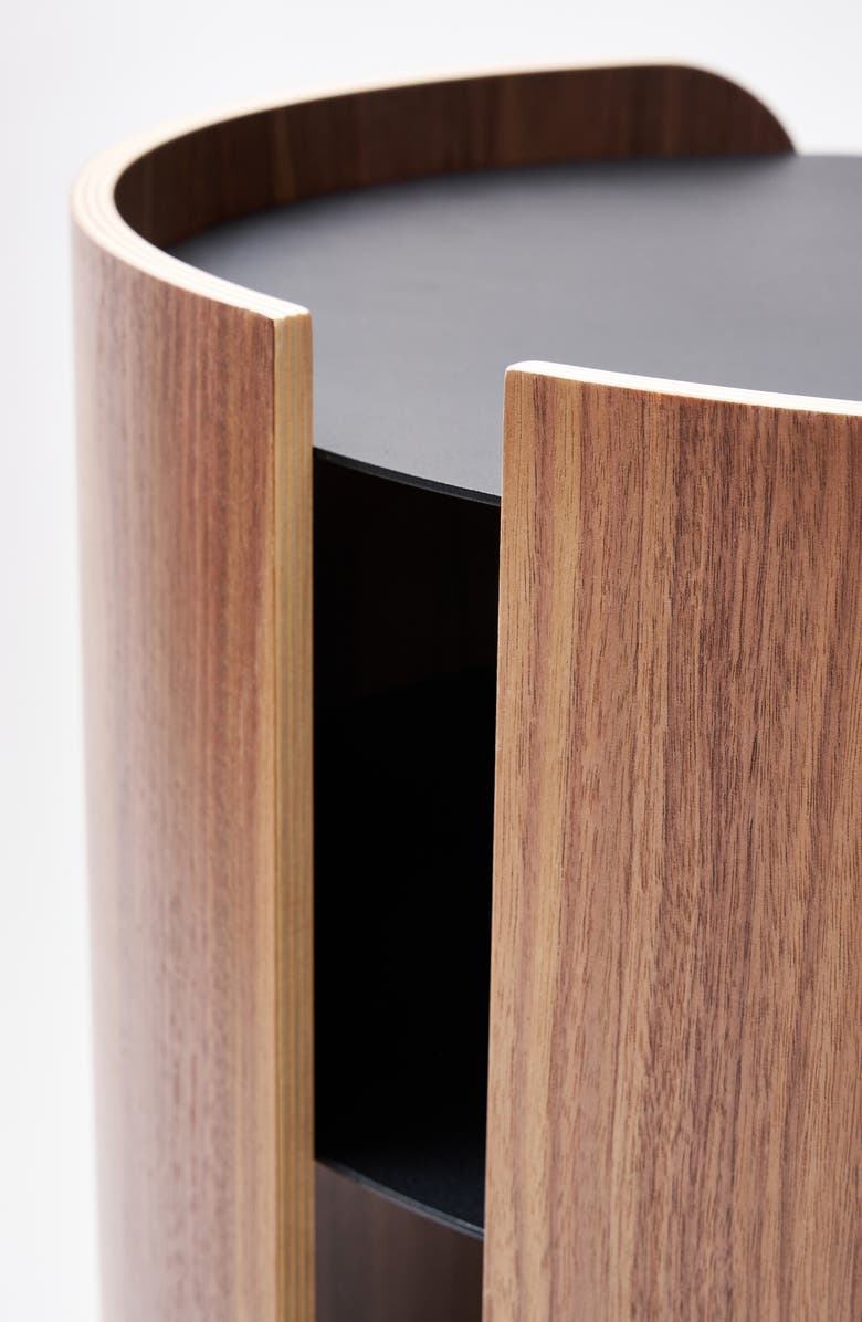 Apto Contour Wood & Steel Side Table, Alternate, color, 