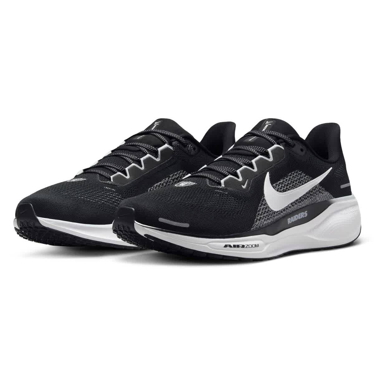 Nike Unisex Nike Black Las Vegas Raiders Zoom Pegasus 41 Running Shoes, Alternate, color, 