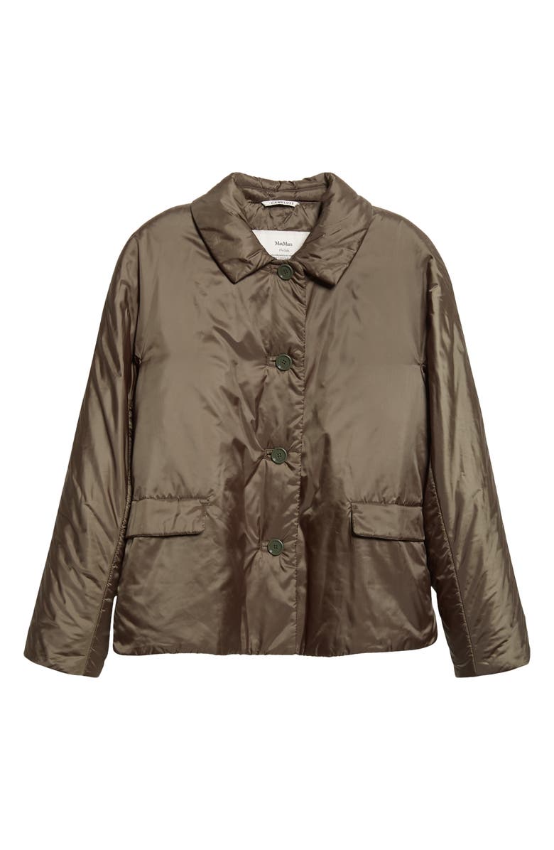 Max Mara Greens Insulated Jacket, Alternate, color, Kaki
