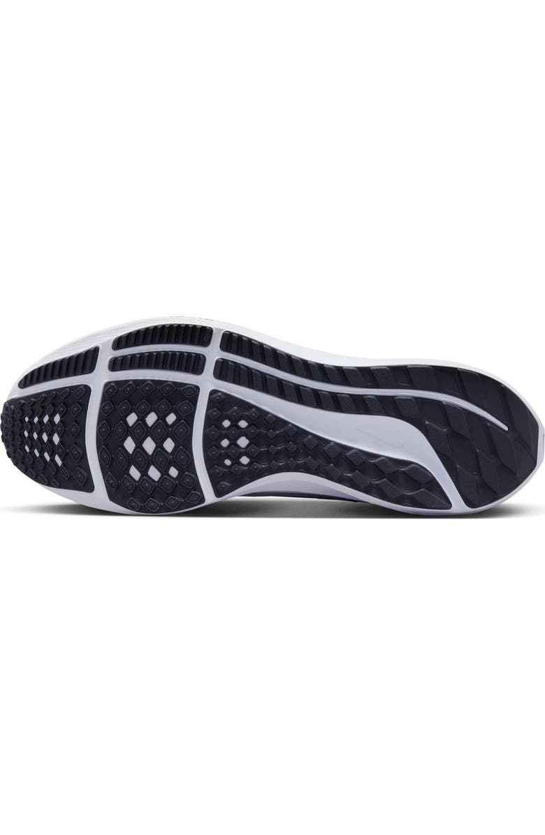 Nike Air Zoom Pegasus 40 Running Shoe, Alternate, color, Black/ White/ Iron Grey