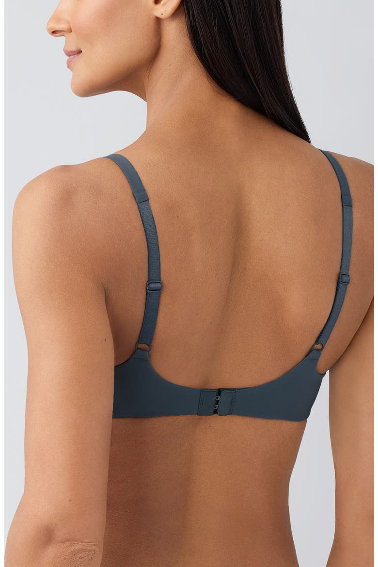 How Perfect Wire Free T-Shirt Bra, Alternate, color, DARK SLATE