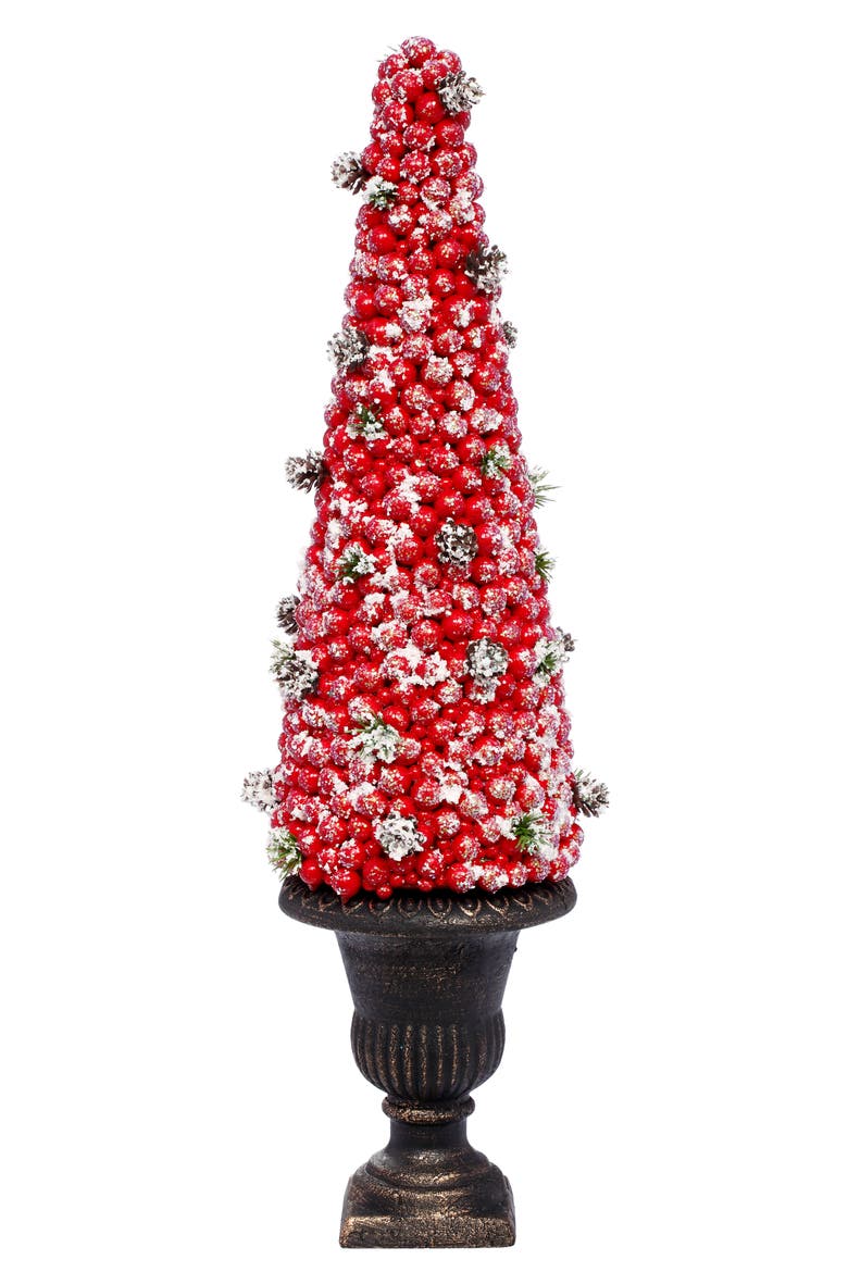 Berrycone Tree with Pot, Set of 2, Main, color, Red