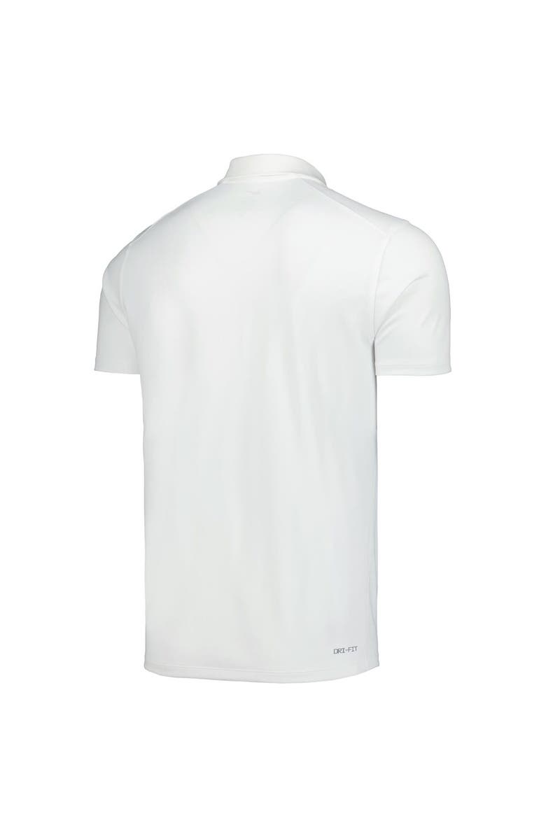 Nike Men's Nike White Virginia Tech Hokies 2024 Early Season Coaches Sideline Polo, Alternate, color, White