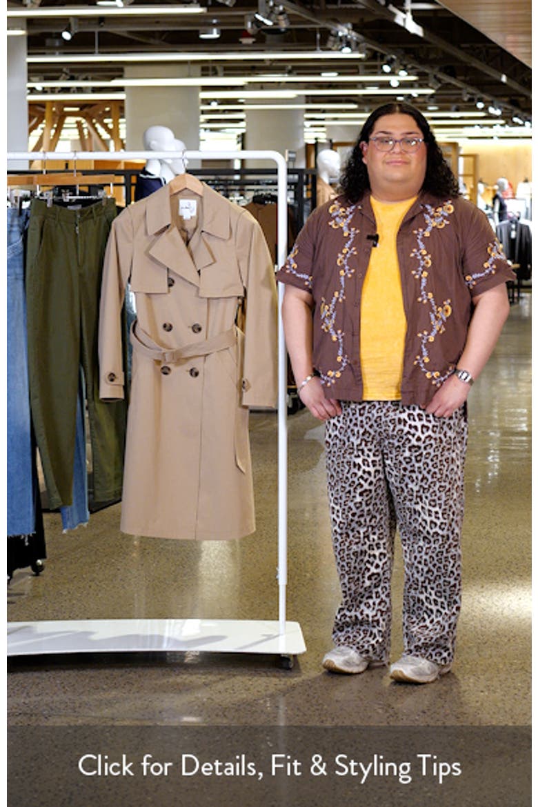 Double Breasted Trench Coat (Women) | Nordstrom