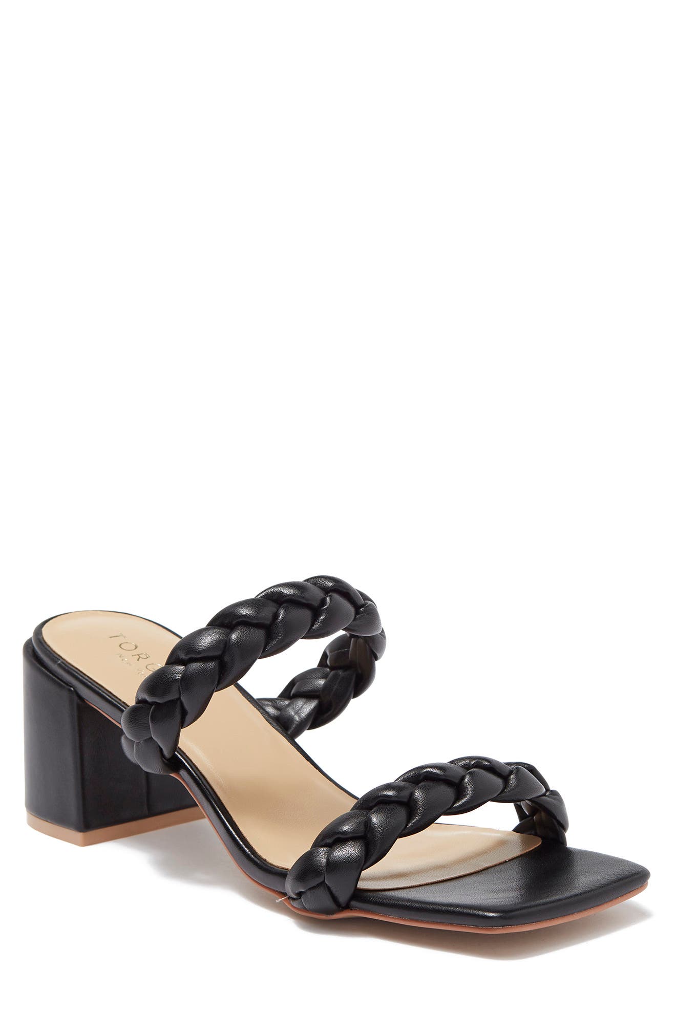 TORGEIS Plumeria Braided Strappy Sandal, Main, color, 