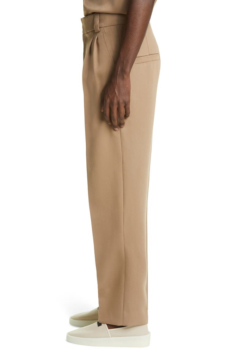 Pleated Pants (Nordstrom Exclusive), Alternate, color, TAUPE