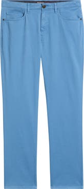 Johnston & Murphy Straight Leg Stretch Cotton 5-Pocket Pants
