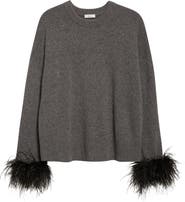 A.L.C. Wilda Feather Cuff Sweater