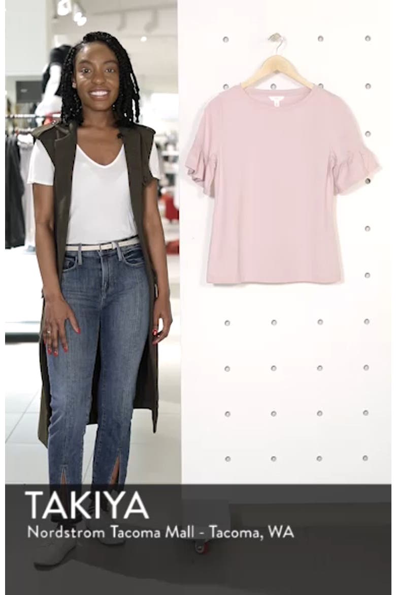 Ruffle Sleeve Top video
