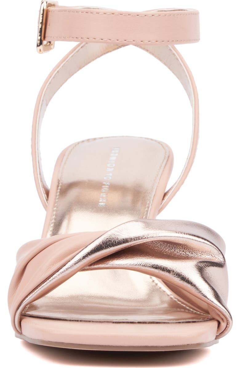 Fashion to Figure Shila Sandal - Wide Width, Alternate, color, Beige