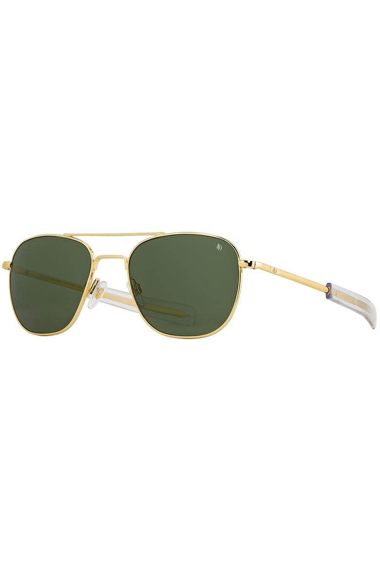 Original Pilot 57mm Aviator Nylon Polarized, Main, color, Gold - GNN-P
