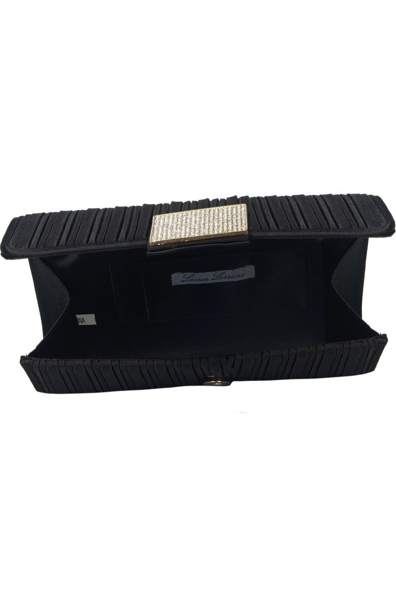 Lauren Lorraine Cece Clutch, Alternate, color, Black