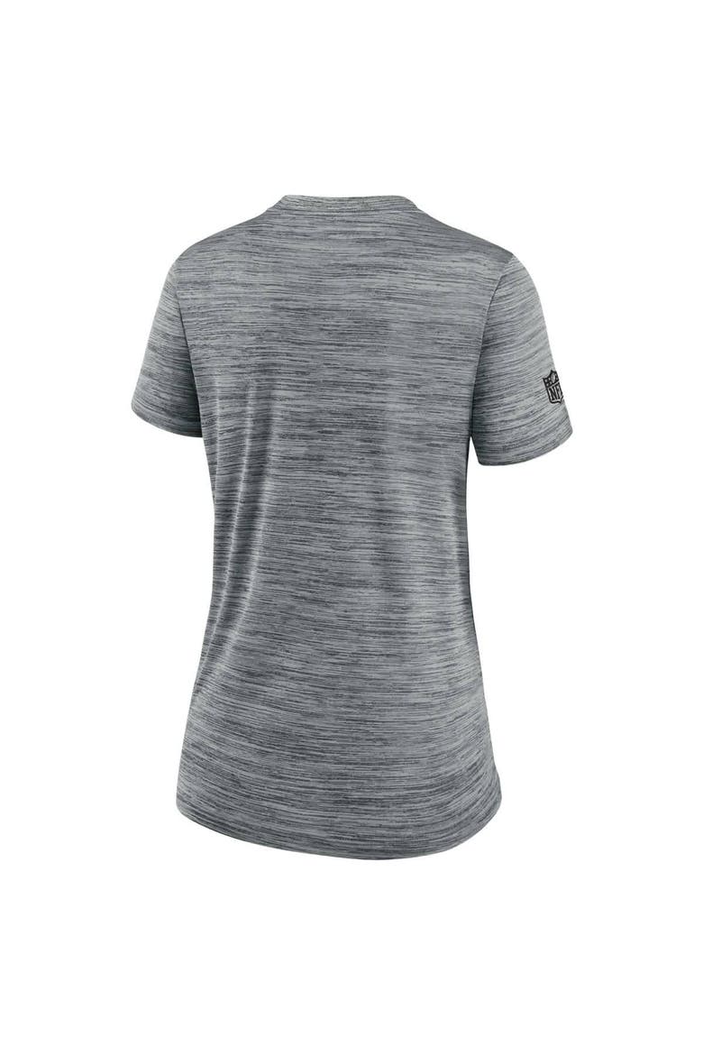 Women's Nike Gray Arizona Cardinals Sideline Velocity Performance T-Shirt, Alternate, color, Gray
