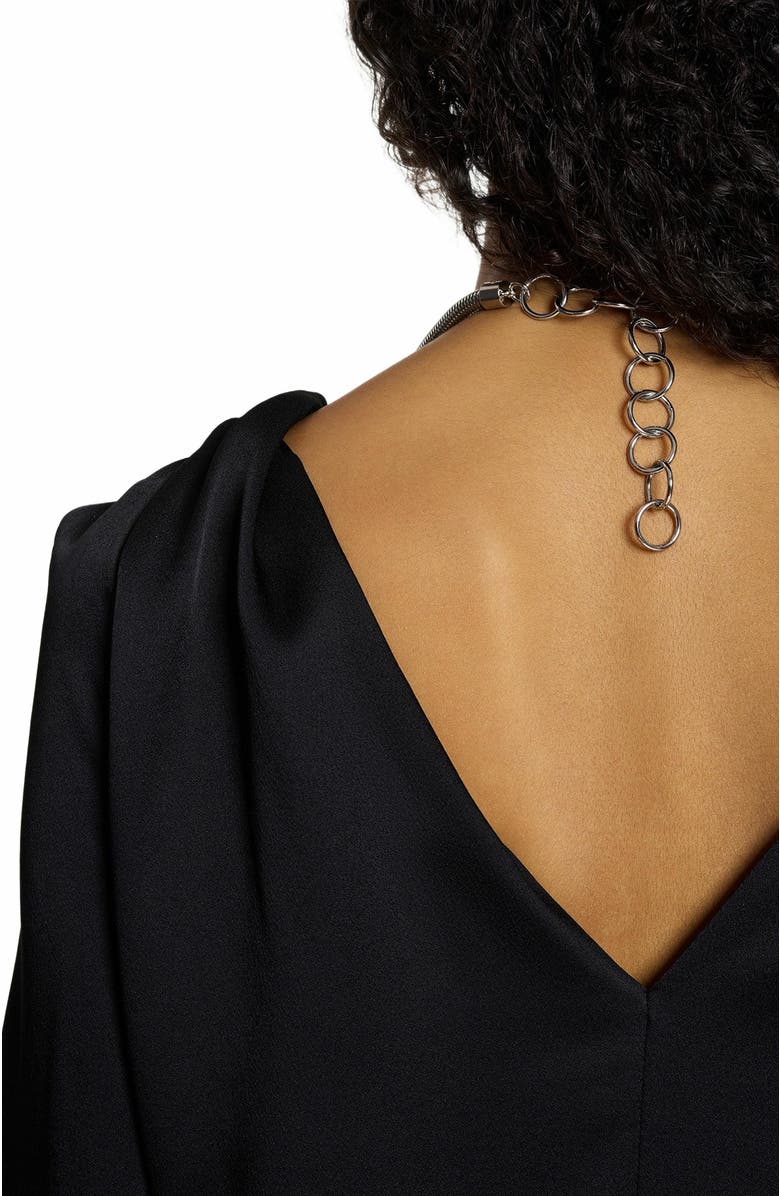 Lanvin Bare-Shoulder Top, Alternate, color, 