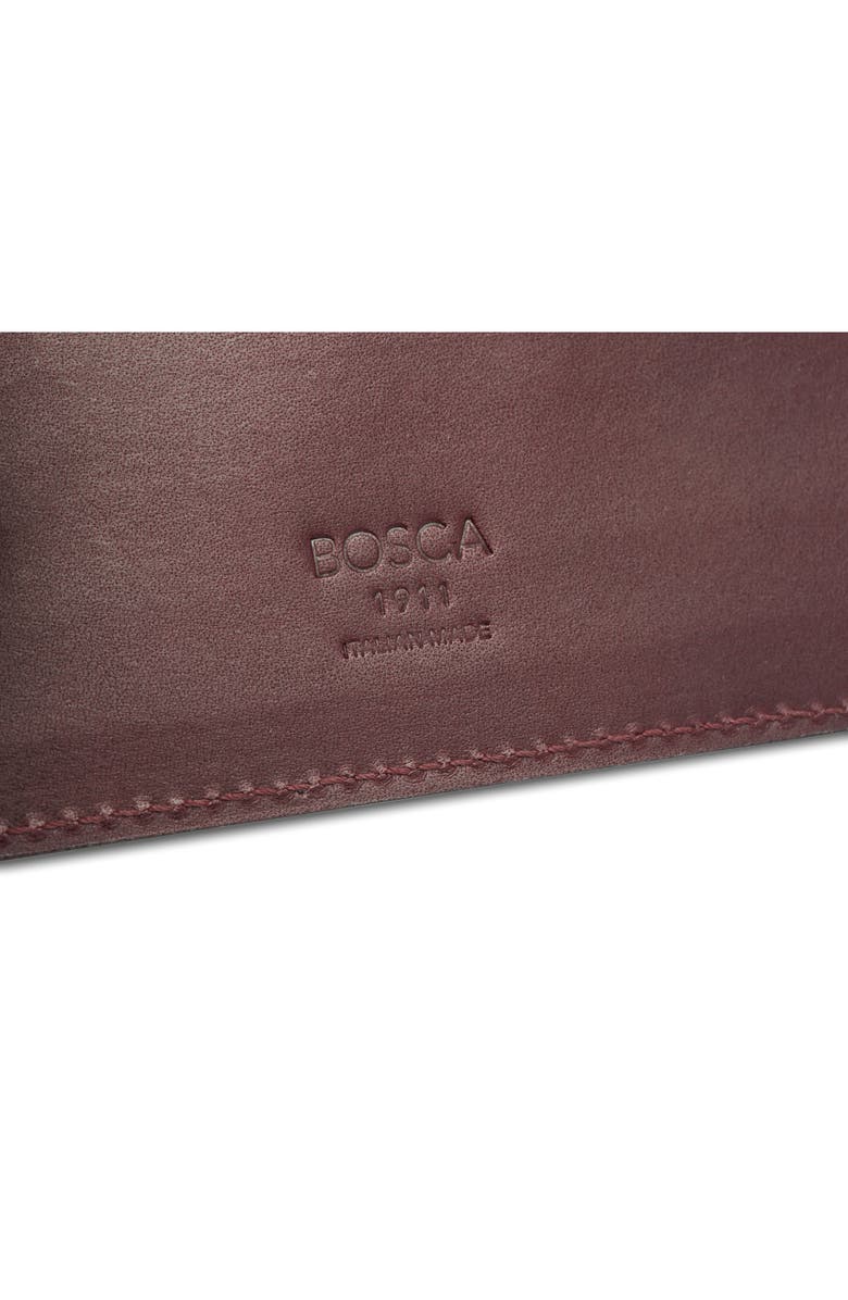 Bosca Leather Bifold Wallet, Alternate, color,