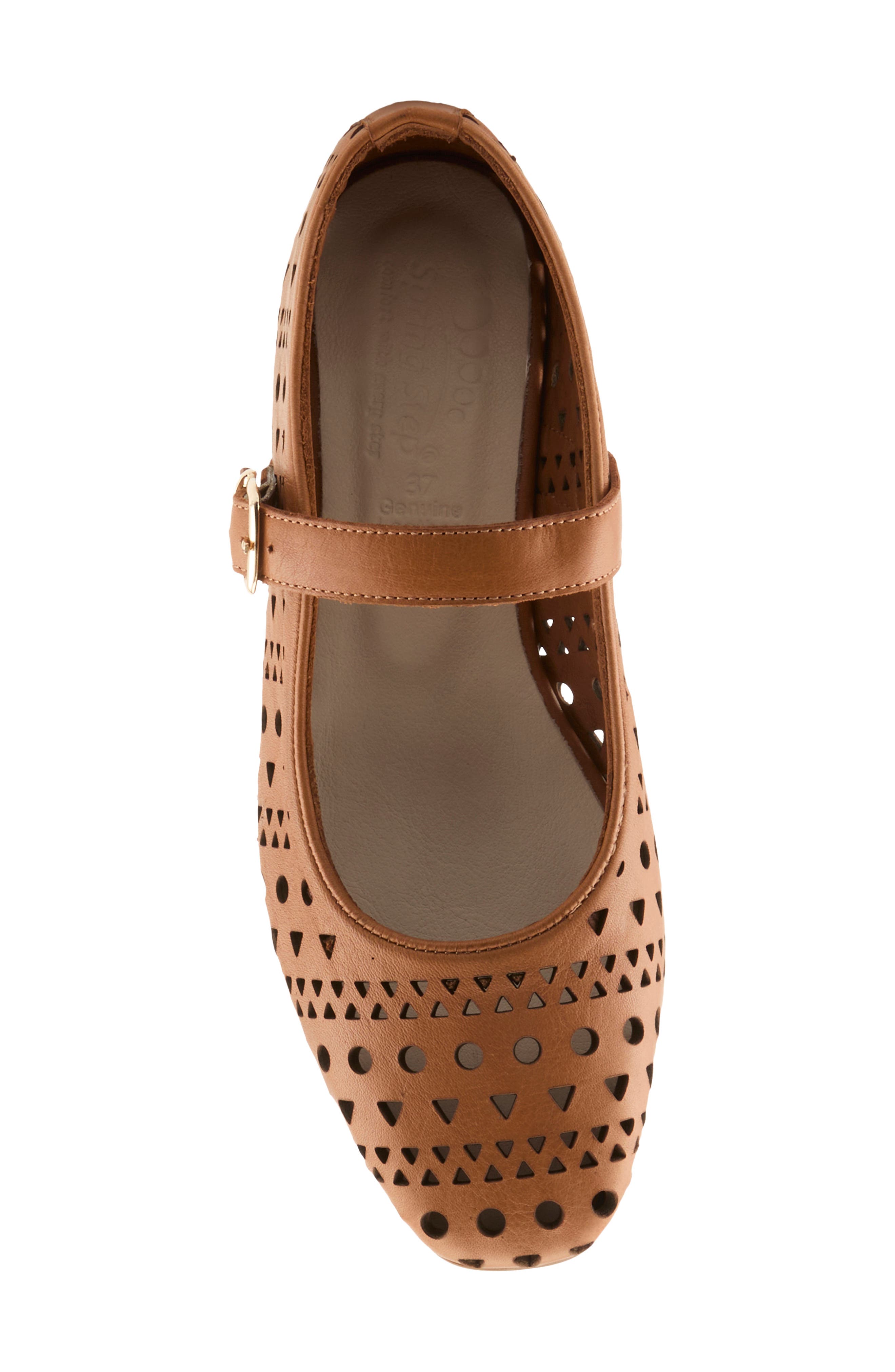 Spring Step Arbella Mary Jane Flat, Alternate, color, Camel
