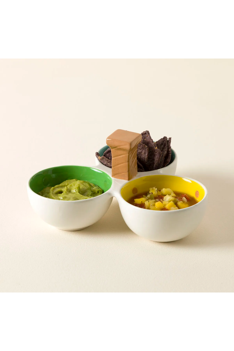 Pickleball Snack Bowl Server, Alternate, color, Multi-color