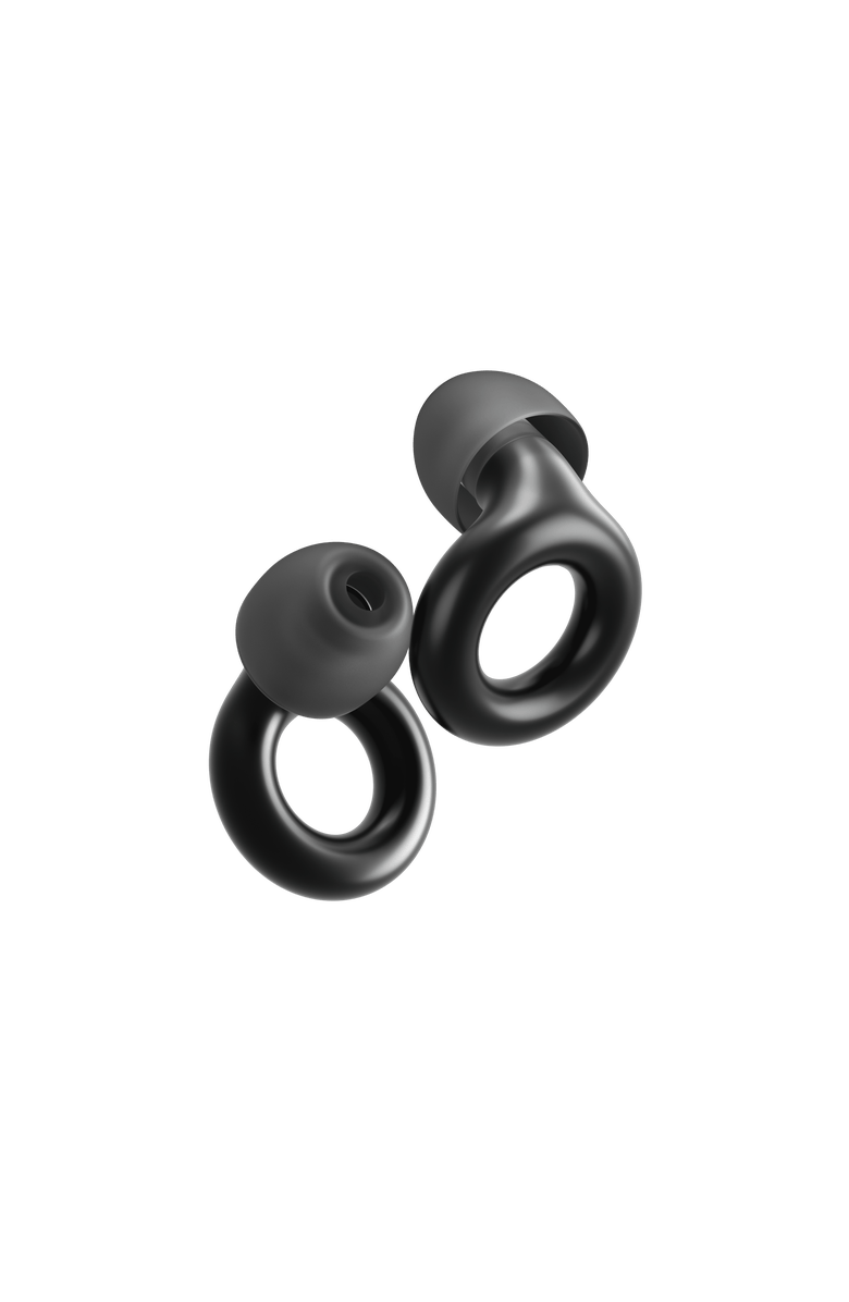 LOOP Experience 2 Earplugs Stylish Hearing Protection for Concerts & Festivals, Main, color, Black