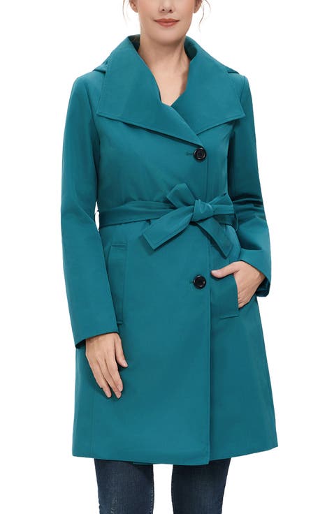 Elsa  Hooded Trench Coat
