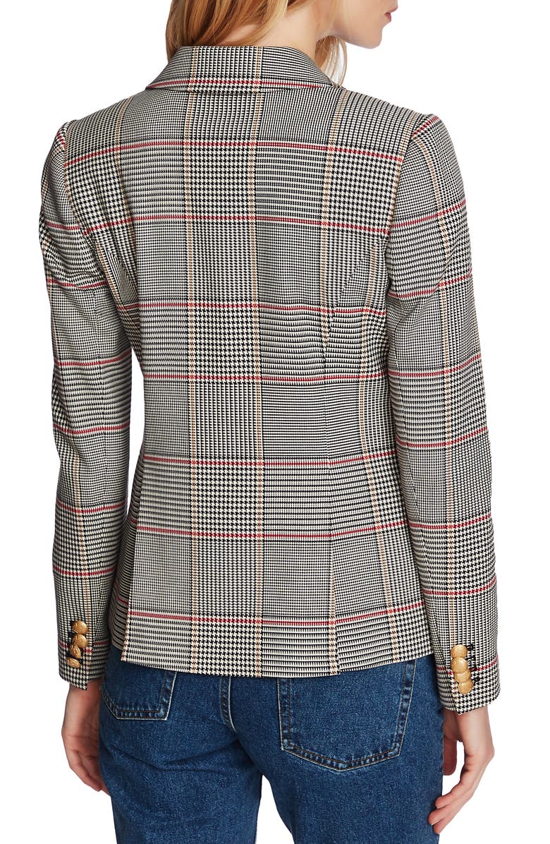 Court & Rowe Peak Lapel Plaid Blazer, Alternate, color,