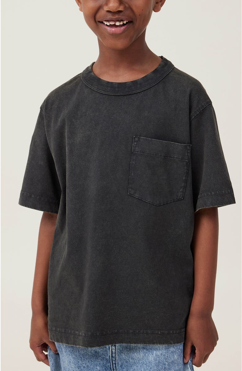Cotton On Kids Kid's The Essential Short Sleeve Tee, Main, color, Phantom Wash