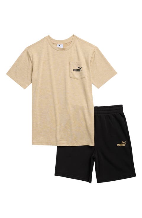 Kids' Pocket Graphic T-Shirt & Shorts Set (Big Kid)
