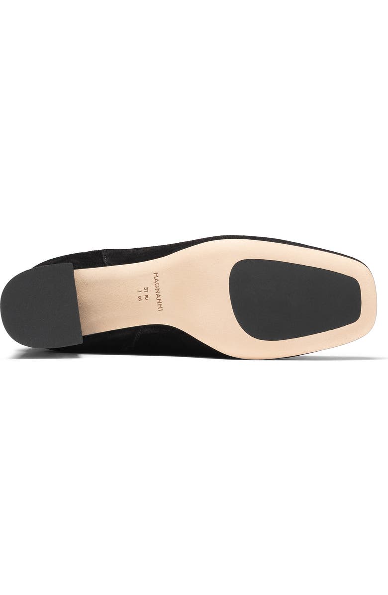 Magnanni Elayne Knee High Rider Boot, Alternate, color, Black Suede