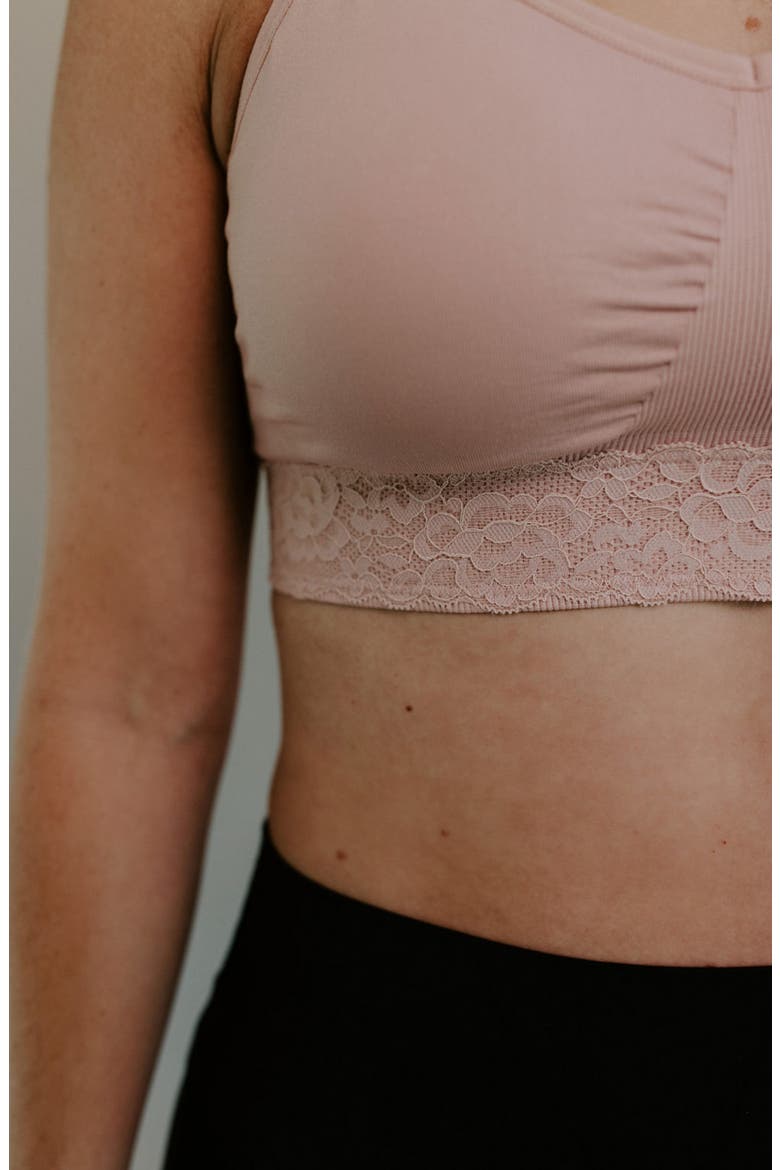 Blush Maternity & Nursing Bra, Alternate, color, PETAL