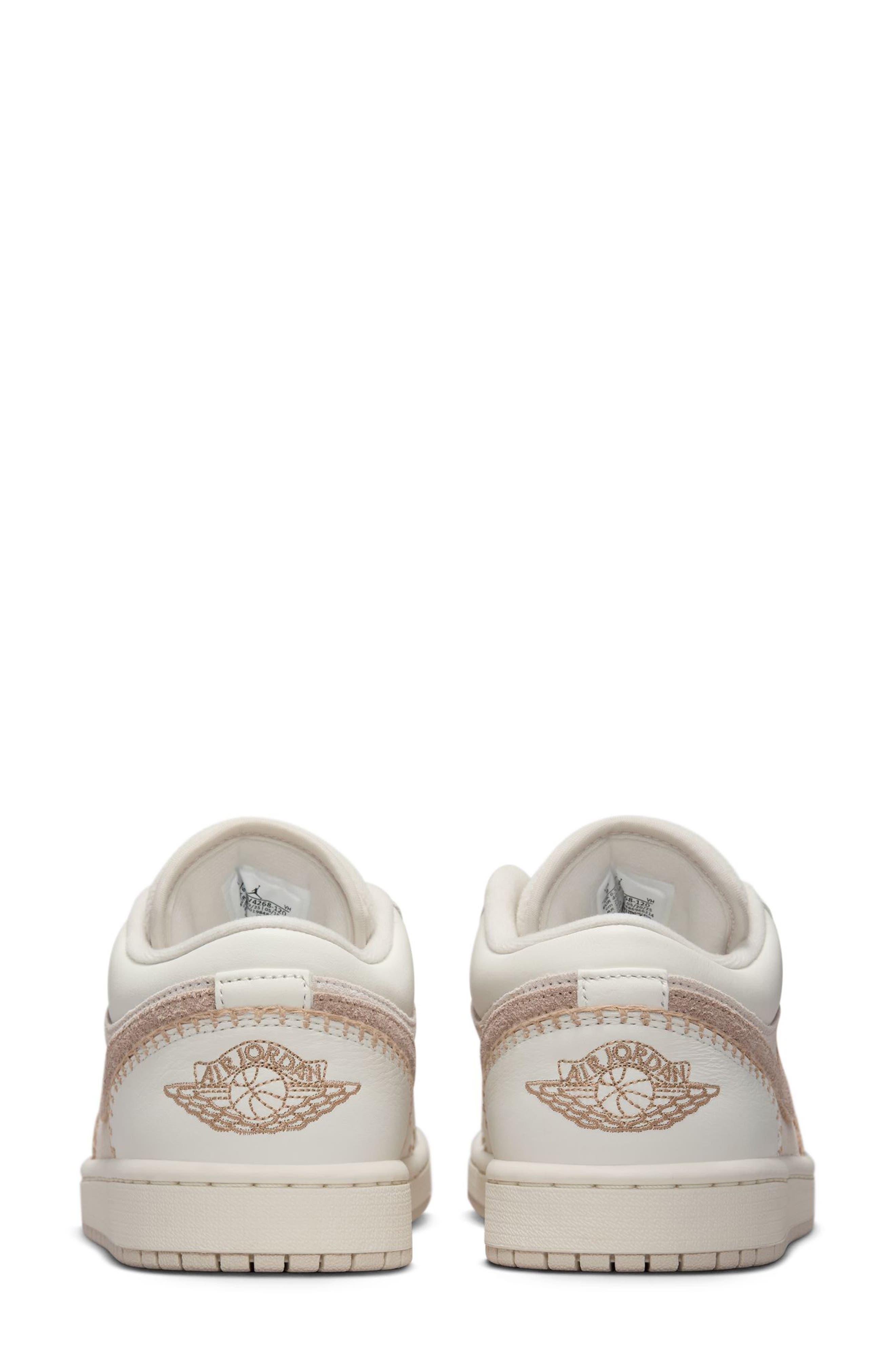 Jordan Air Jordan 1 Low SE Basketball Sneaker, Alternate, color, Light Ore Wood Brown/ Sail