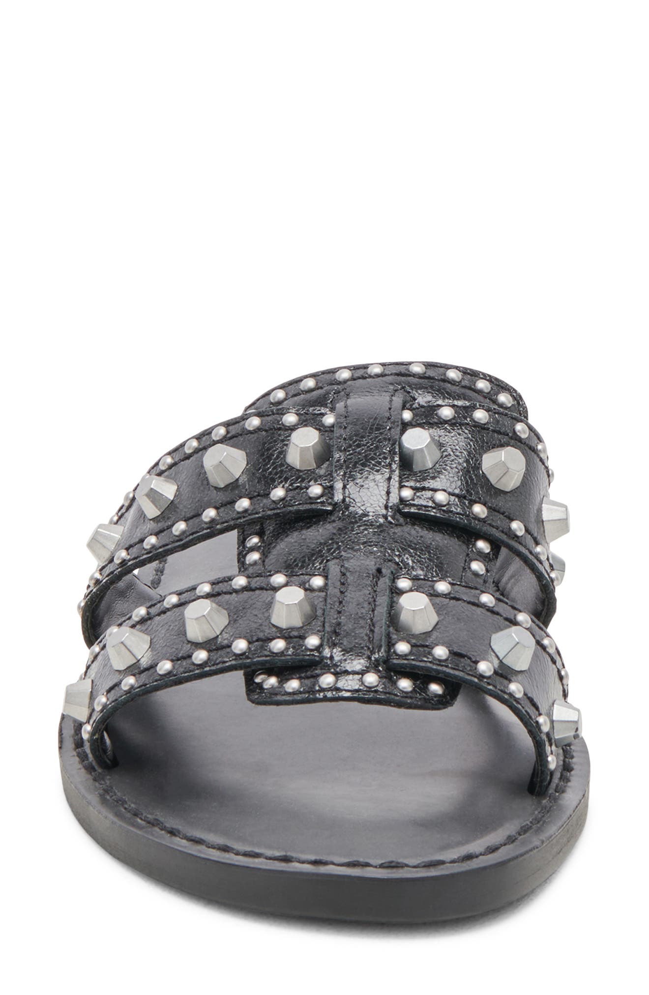 Dolce Vita Wesla Studded Slide Sandal, Alternate, color, 