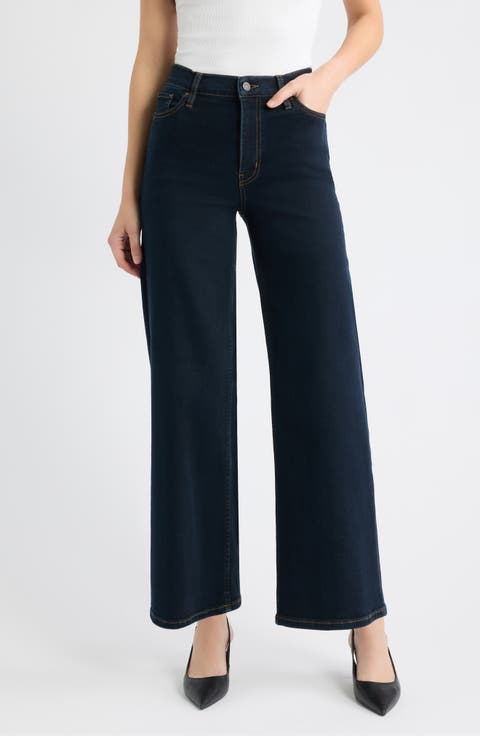 Le Pixie High Waist Slim Palazzo Jeans