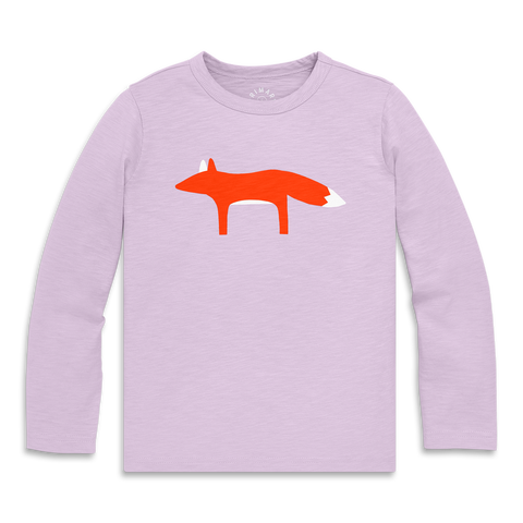 Kids Long Sleeve Fox Tee (Toddler, Little Kid, & Big Kid)