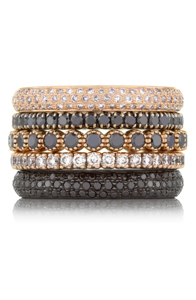 Sethi Couture Prong Set Diamond Eternity Band, Alternate, color, Gold/ Diamond