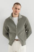 Brunello Cucinelli Half English Rib knit cardigan