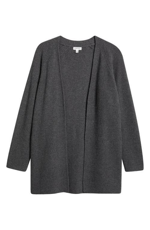 NORDSTROM NORDSTROM LONG OPEN FRONT CARDIGAN 