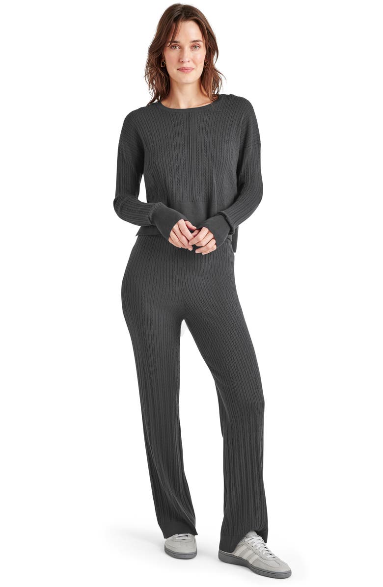 Splendid Veronica Cable Stitch Pants, Alternate, color, 