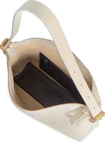 Buckle Up Leather Shoulder Bag