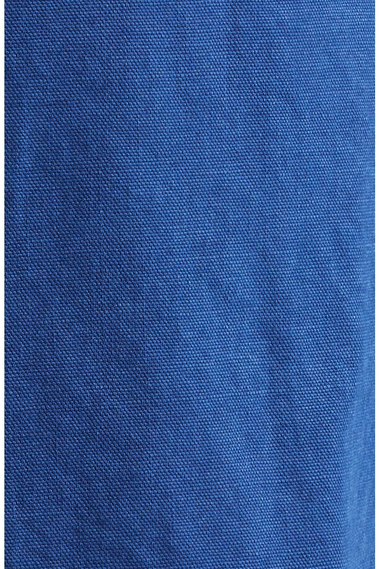 Calao Cape Effect Cotton Denim Trench Coat, Alternate, color, NAVY