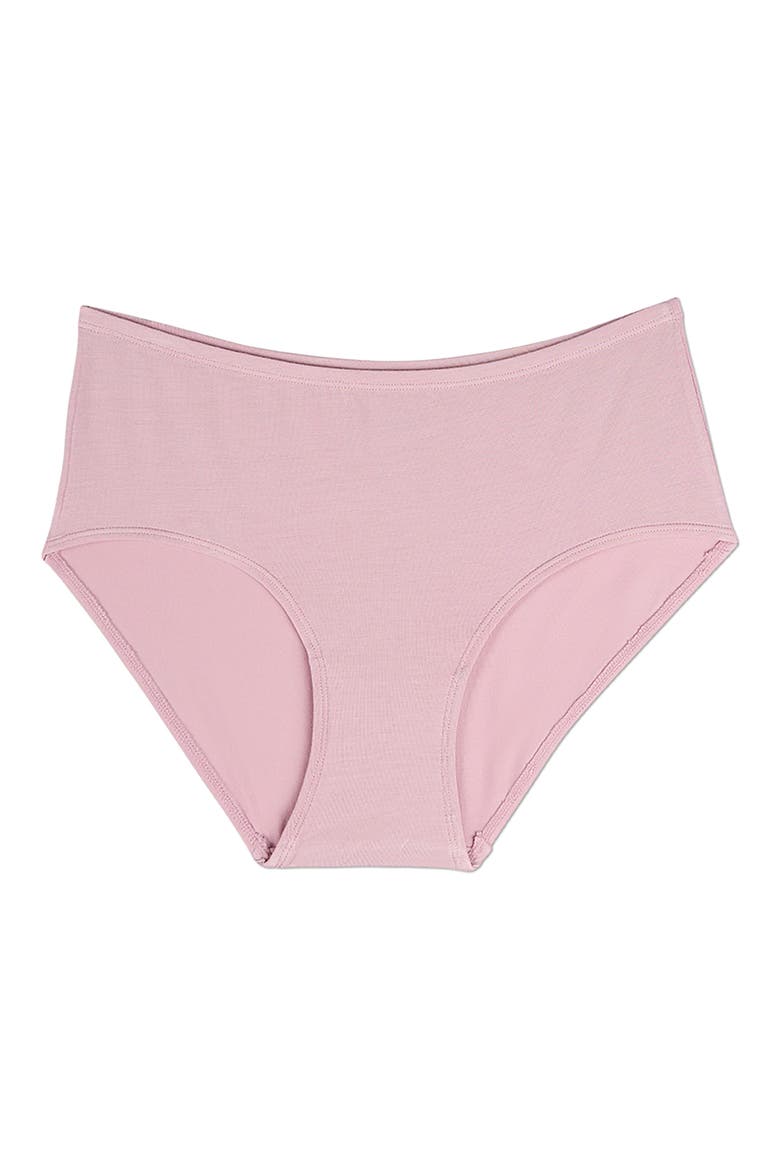 Stretch Modal 3-Pack Briefs, Alternate, color, MAUVE SHADOWS