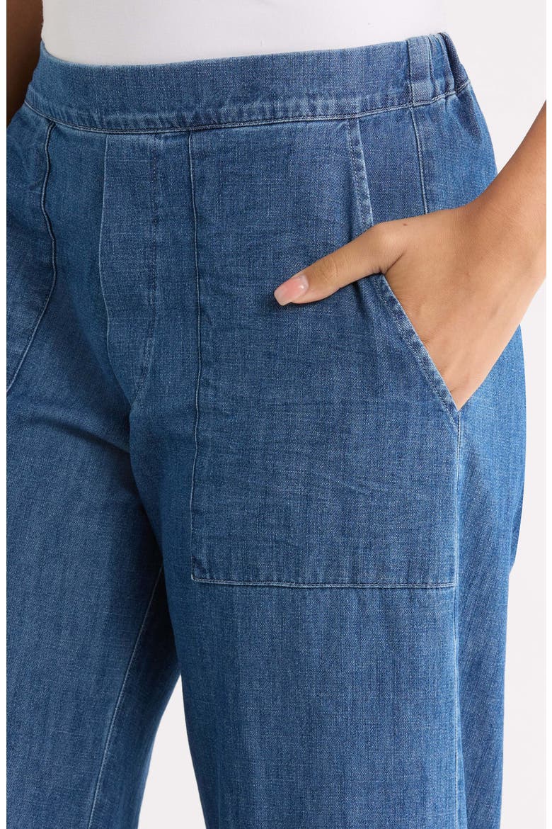 Madeline Wide Leg Jeans, Alternate, color, DISTRESSED INDIGO WASHED DENIM