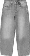 AllSaints Curve Barrel Leg Organic Cotton Denim Jeans