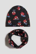 H&M 2-piece Beanie And Tube Scarf Set
