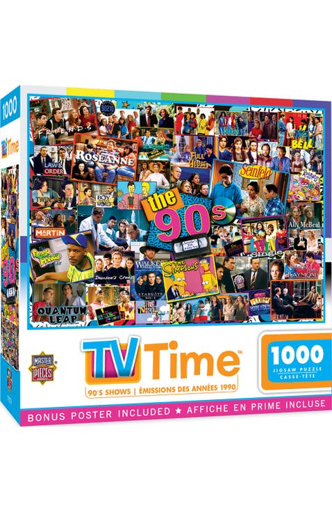 90's Shows 1000 Piece Jigsaw Puzzle