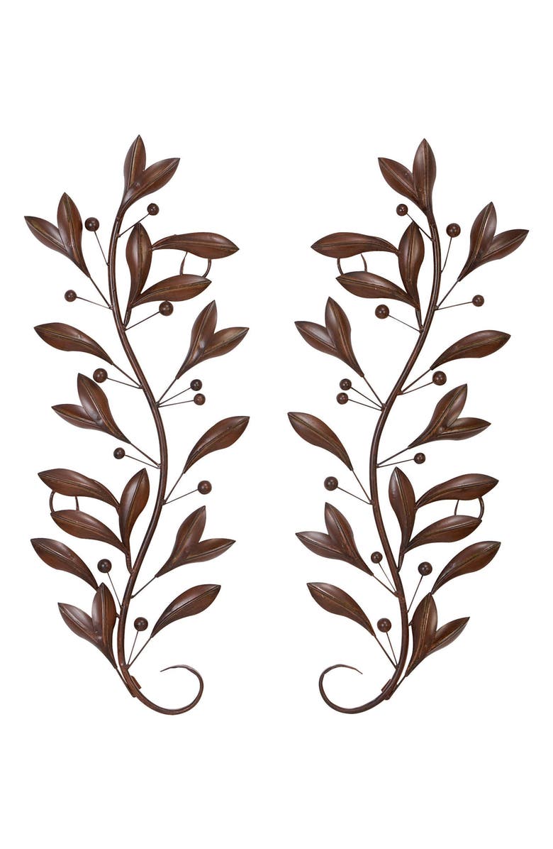 UMA Set of 2 Wall Decor, Main, color, Bronze