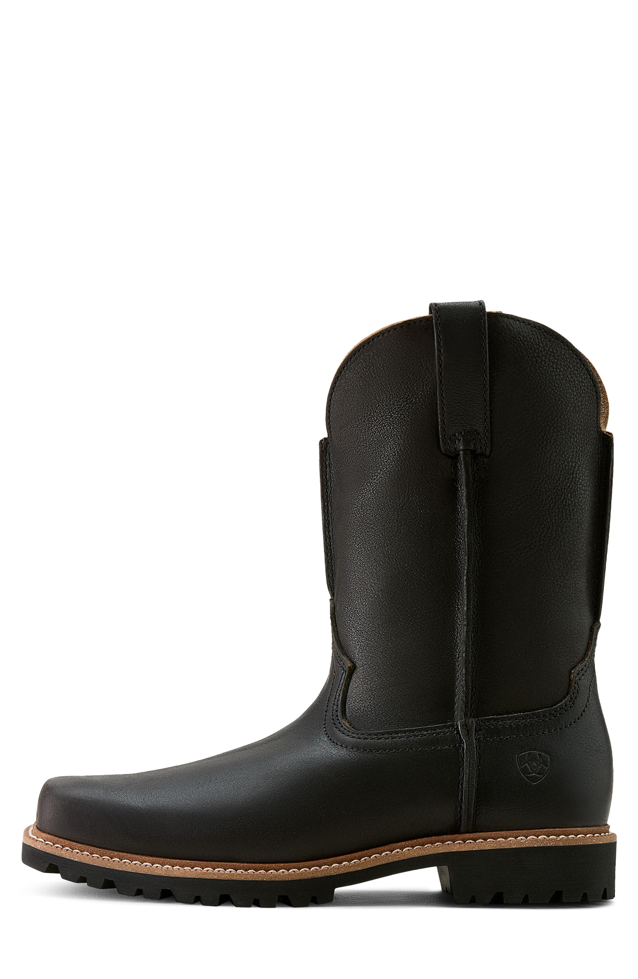 Stoney Creek Square Toe Western Boot, Alternate, color, BLACK MOCHA
