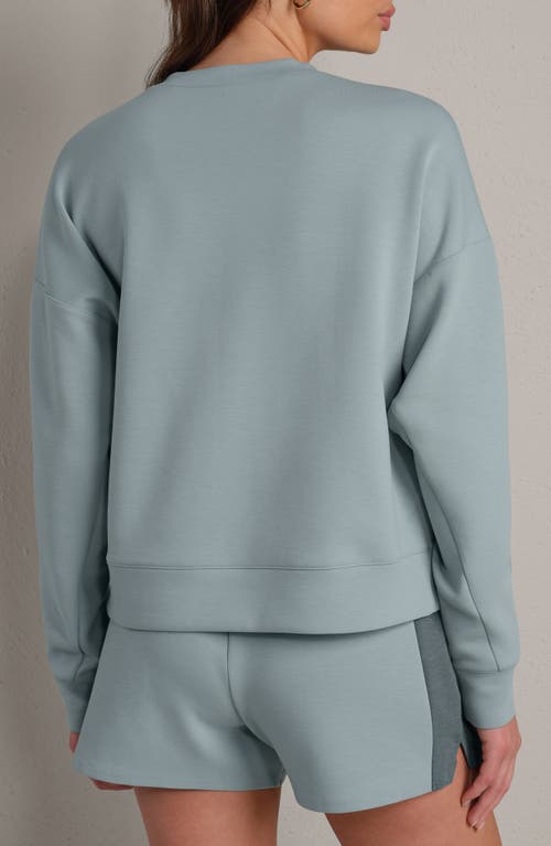Rhone Dreamglow Oversize Sweatshirt In Blue