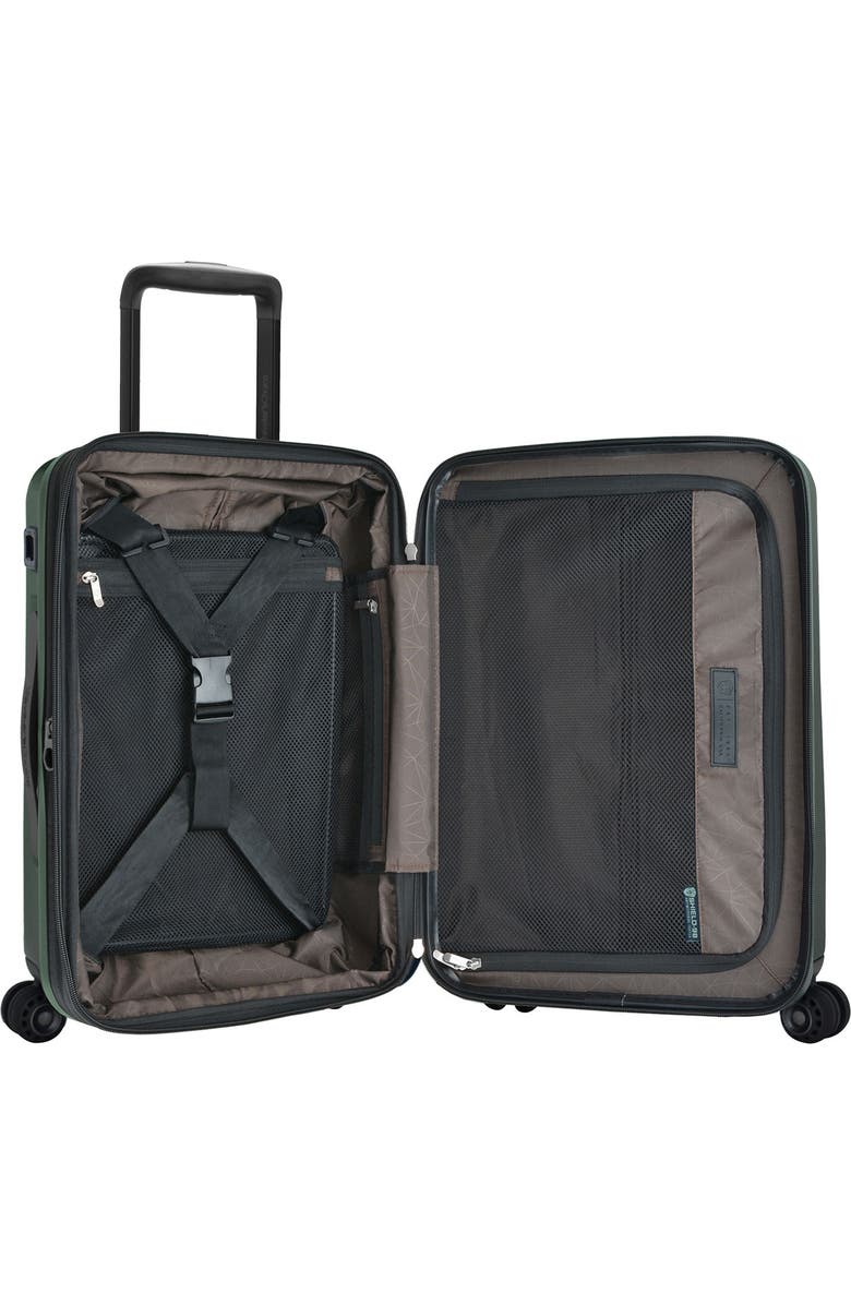 TRAVELERS CHOICE Delmont 22-Inch Hardside Spinner Carry-On, Alternate, color,